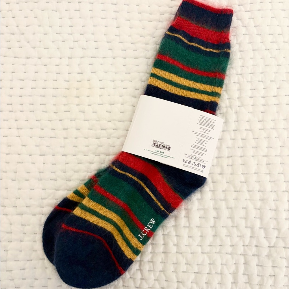 J. Crew Cashmere Blend Socks NWT - Picture 2 of 5